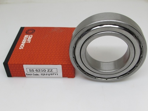 Подшипник  SS6210 ZZ CRAFT BEARINGS нержавеющий, Фото