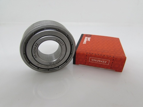 Подшипник SS 6204 ZZ CRAFT BEARINGS нержавеющий, Фото