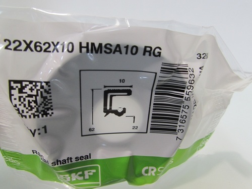  22x62x10 HMSA10 RG SKF, Фото
