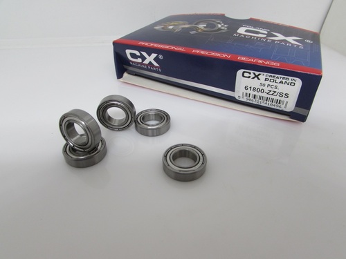 Подшипник 61800 ZZ/SS нержавеющий, Фото