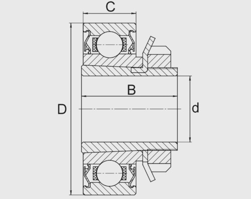 Підшипник  100171334 ROSTSELMASH, Фото