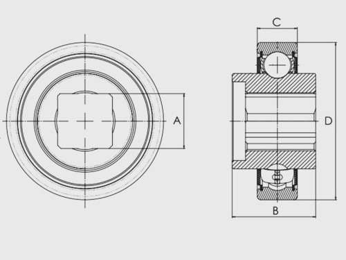 Підшипник  G14830390, Фото