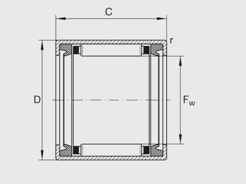 Підшипник  HMK2020 NTN, Фото