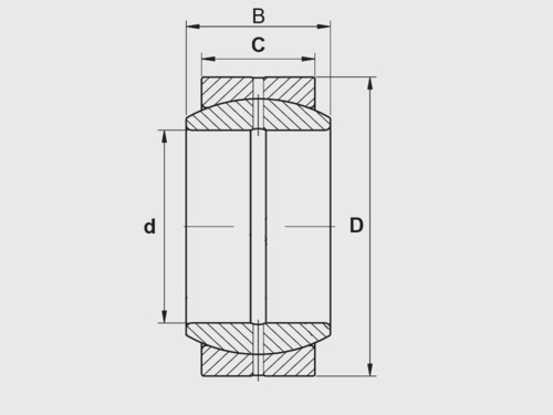 Подшипник  GE50-ES, Фото