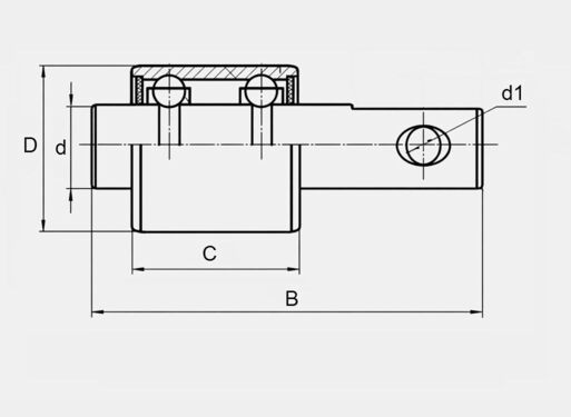 Подшипник  1989222 C1 885836 B 1989222 C2 PN 00007, Фото