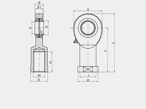 Шарнирная головка  SIBP16S, Фото