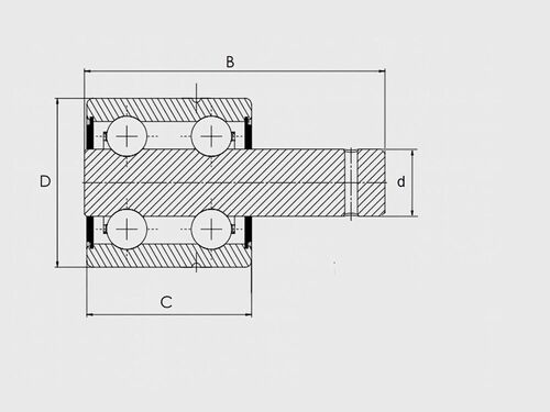 Подшипник  PN00035 RBF, Фото