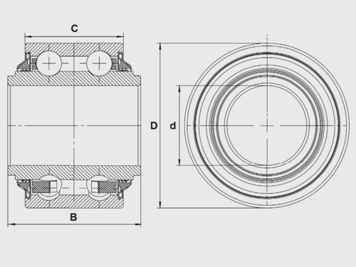 Подшипник  AN261766 JOHN DEERE, Фото