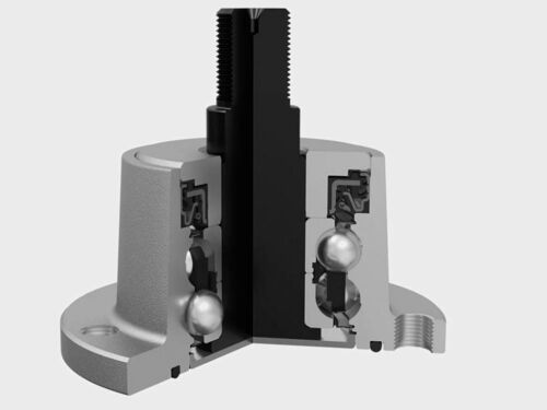 HUB-30MM-X-ASSY-A249 PEER маточина ріжучого вузла борони Эскиз , Фото